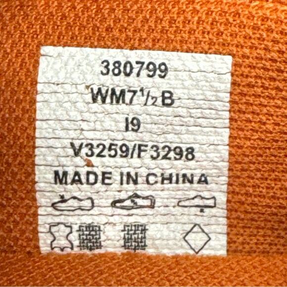 Mary Jane Sporty Flats Brown Suede Fabric Land End Size 7 1/2 - Picture 7 of 7